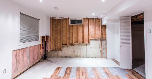 how to make an unfinished basement livable